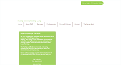 Desktop Screenshot of counselingandwellnesscenter.com